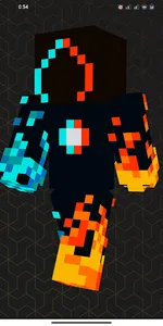Ice Fire Skin For Minecraft PE screenshot 4
