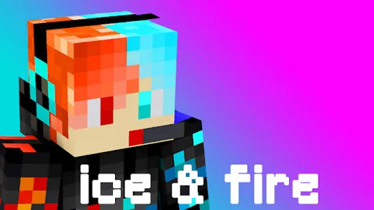 Ice Fire Skin For Minecraft PE screenshot 7