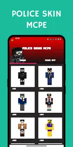 Police Skin For Minecraft PE screenshot 1