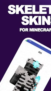 Skeleton Skins For MCPE screenshot 0