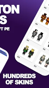 Skeleton Skins For MCPE screenshot 1