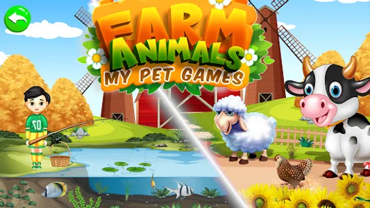 Farm Animals-My Farm Game screenshot 1