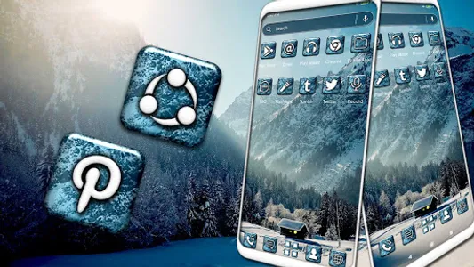 Winter Cottage Theme Launcher screenshot 1