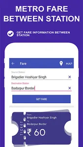 Delhi Metro Route Map And Fare screenshot 4