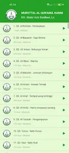 MUROTTAL AL-QUR'AN MDQ BAJUR screenshot 2