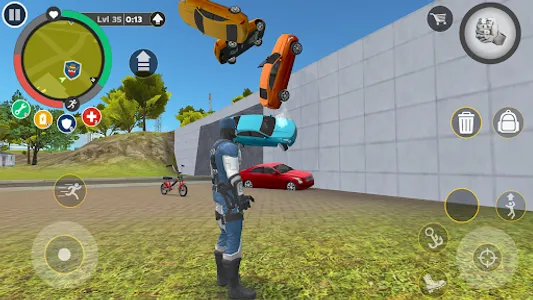 Rope Hero: Cheatground MOD screenshot 27