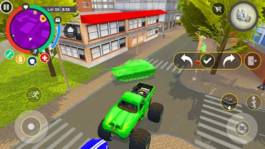 Rope Hero: Cheatground MOD screenshot 28