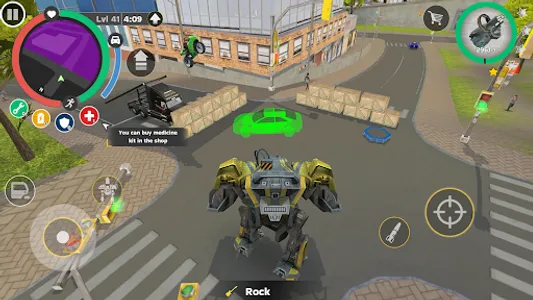 Rope Hero: Cheatground MOD screenshot 29