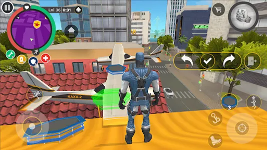 Rope Hero: Cheatground MOD screenshot 30