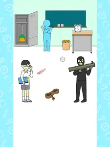 教室に悪党が現れた！ screenshot 4