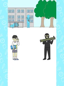教室に悪党が現れた！ screenshot 5