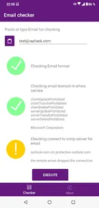EmailChecker screenshot 1