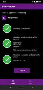 EmailChecker screenshot 2