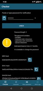 Password checker, generator screenshot 4