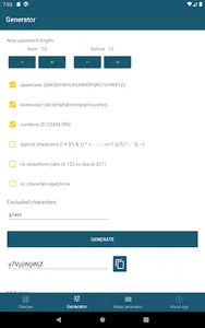 Password checker, generator screenshot 9