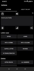 Text tools screenshot 2