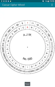 Caesar Cipher Disk screenshot 6