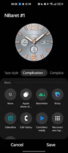 NBaret n1 Watch Face screenshot 5