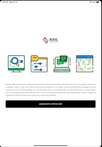 NBK Intranet screenshot 6