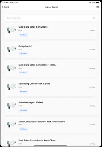 NBK Intranet screenshot 9