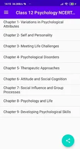 Class 12 Psychology NCERT Solu screenshot 0