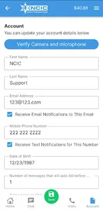NCIC Mobile Video Visitation screenshot 2