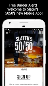 Slaters 5050 Burgers Bacon Bee screenshot 0