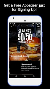 Slaters 5050 Burgers Bacon Bee screenshot 1