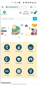 NCS Medical App screenshot 1