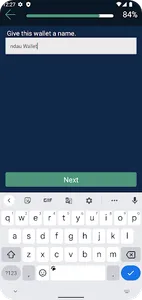 ndau wallet+ screenshot 2