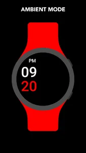 Five Big Text Watch Face screenshot 22