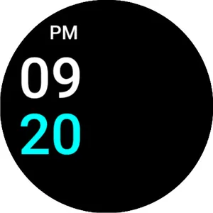 Five Big Text Watch Face screenshot 39