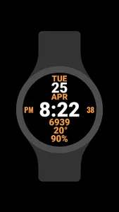 Big Date Watch Face screenshot 0