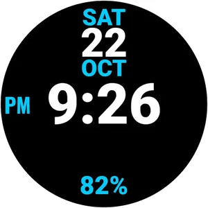 Big Date Watch Face screenshot 29