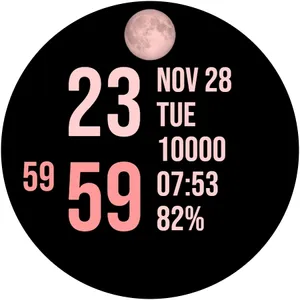 Dual Moon Watch Face screenshot 33