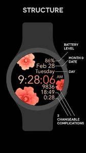 Peach Flowers (No Animation) screenshot 0