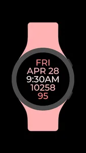 Readable Watch Face screenshot 2