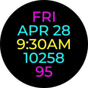 Readable Watch Face screenshot 37