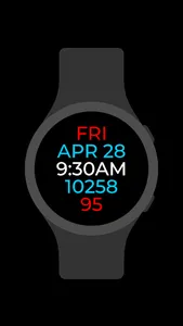 Readable Watch Face screenshot 7