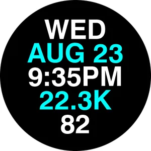 Senior Watch Face screenshot 32