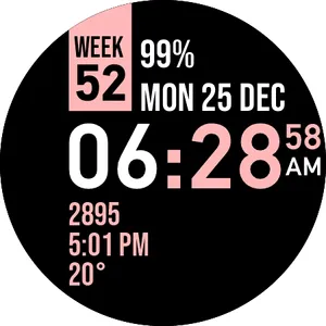 Week Watch Face screenshot 35