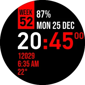 Week Watch Face screenshot 36