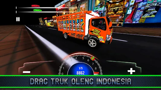 Drag Truk Oleng Indonesia - 3D screenshot 4