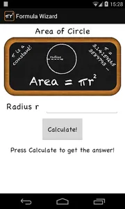 Math Formula Wizard screenshot 3