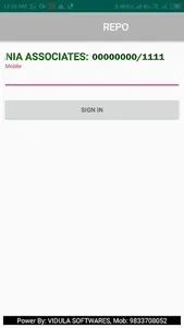 NISHA ENTERPRISES REPO screenshot 1