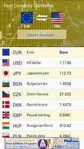 Fast Currency Converter screenshot 3