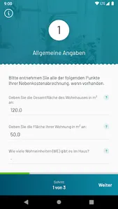 Nebenkosten-Check screenshot 1