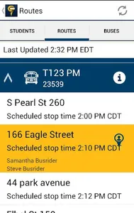 Petermann Bus Tracker screenshot 1