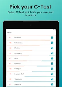 C-Tester | Studienkolleg Test screenshot 5