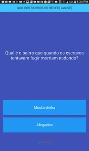 Quiz dos Bairros do Recife screenshot 0